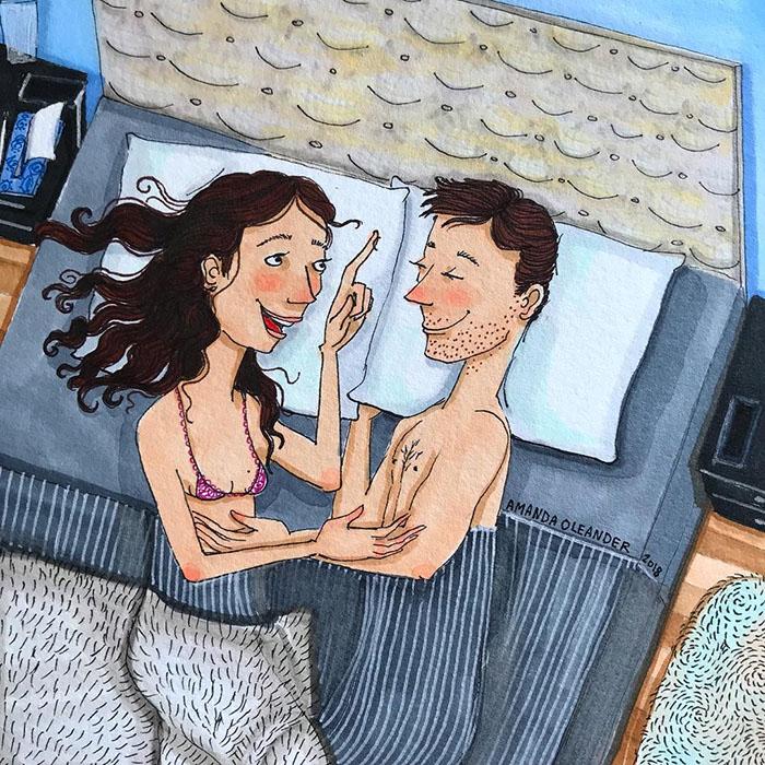 relatable couple relationships illustrations amanda oleander los angeles 52 5ad5f14e5c843 700