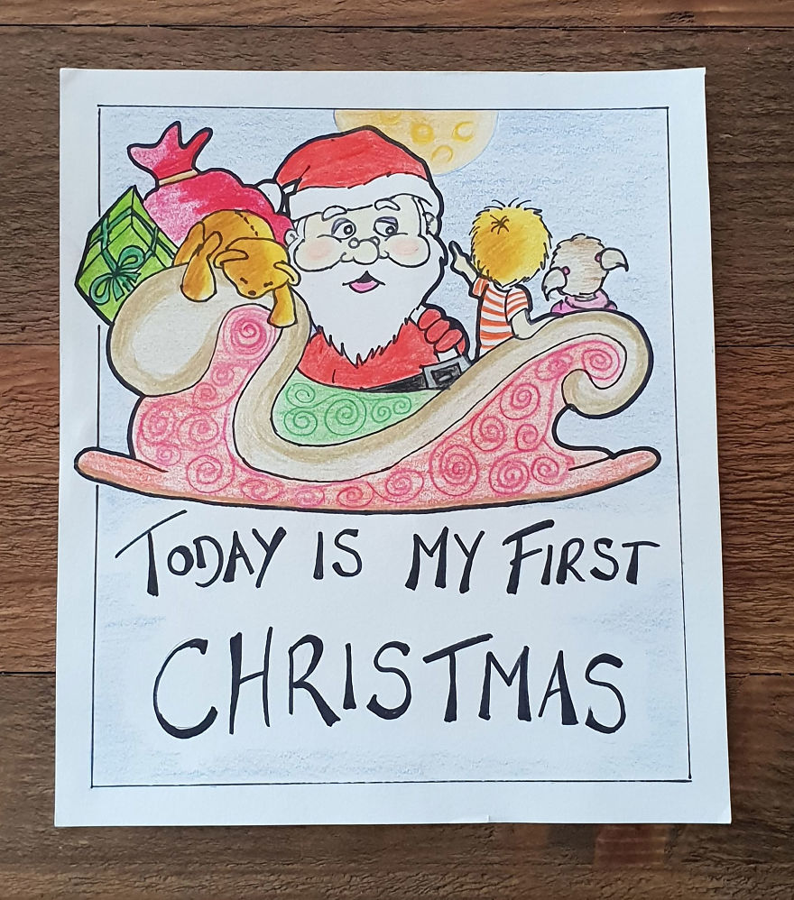 my husband wanted something a bit different for our childrens milestone cards 5c6fc0b0944d7 880