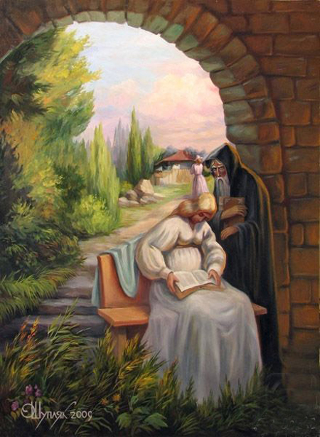 optical illusion painting