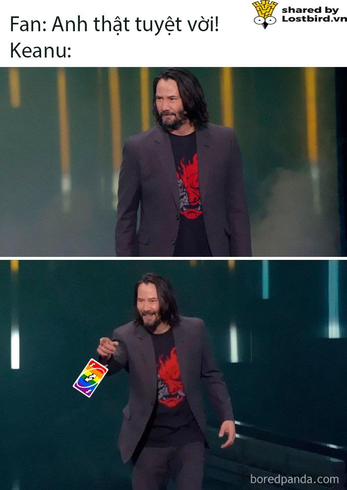 Tuyển tập meme về chàng diễn viên ai cũng yêu quý - Keanu Reeves Tuyển tập meme về chàng diễn viên ai cũng yêu quý - Keanu Reeves