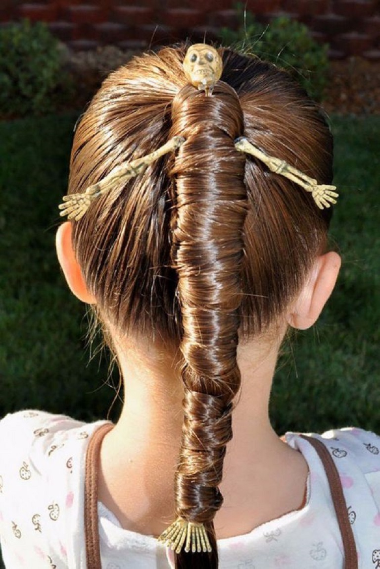 Kẹp tóc đầu lâu cho các nàng ngầu ngầu Kẹp tóc đầu lâu cho các nàng ngầu ngầu