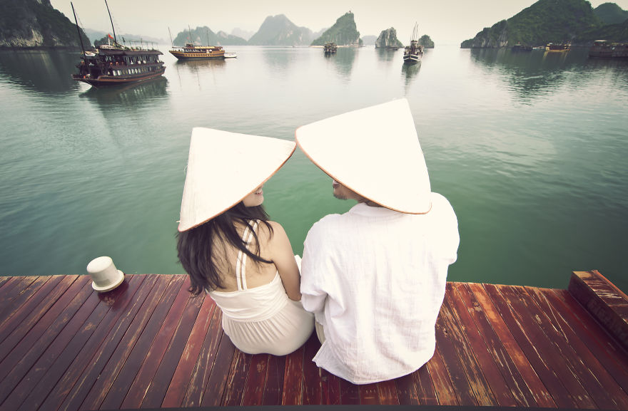 Cặp đôi chẳng cần ai chụp hộ vẫn có những thước ảnh cưới đẹp lung linh Cặp đôi chẳng cần ai chụp hộ vẫn có những thước ảnh cưới đẹp lung linh