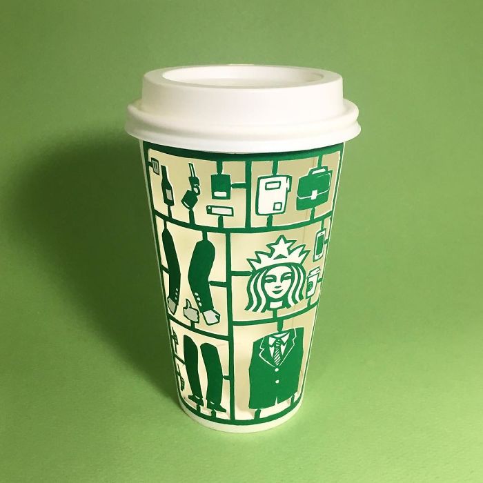 Những chiếc ly Starbucks xứng tầm 'tác phẩm nghệ thuật' Những chiếc ly Starbucks xứng tầm 'tác phẩm nghệ thuật'