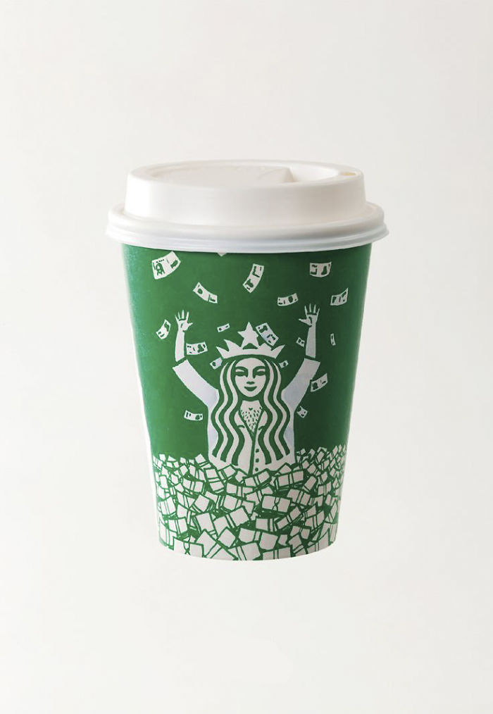 Những chiếc ly Starbucks xứng tầm 'tác phẩm nghệ thuật' Những chiếc ly Starbucks xứng tầm 'tác phẩm nghệ thuật'