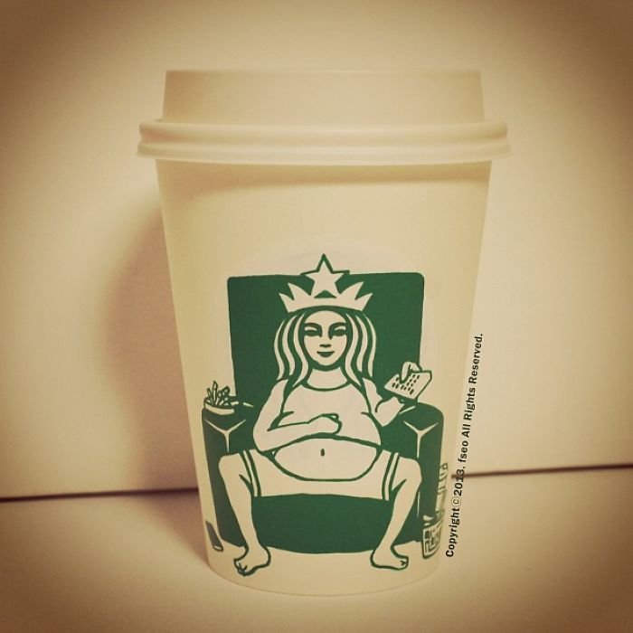 Những chiếc ly Starbucks xứng tầm 'tác phẩm nghệ thuật' Những chiếc ly Starbucks xứng tầm 'tác phẩm nghệ thuật'