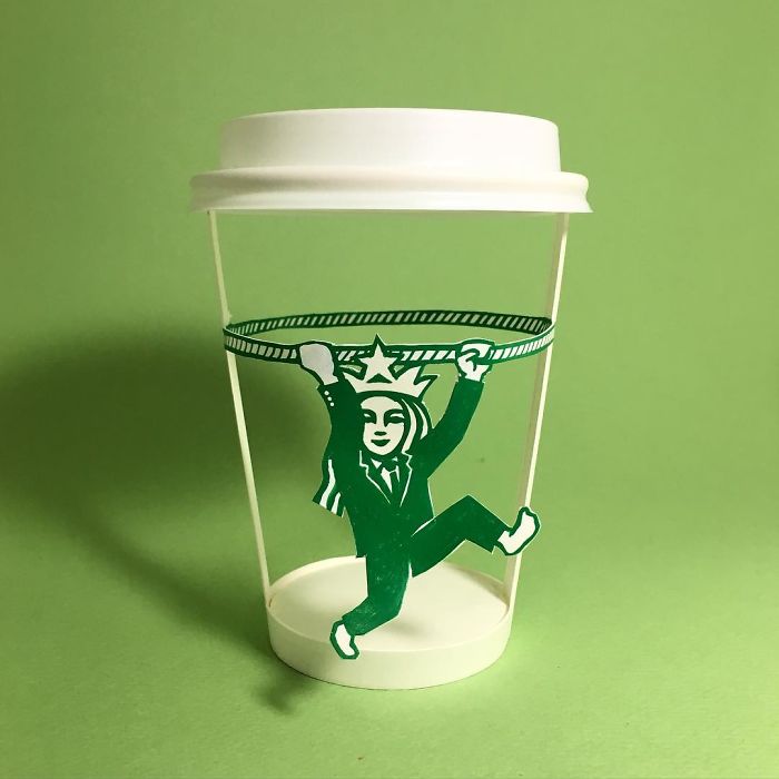 Những chiếc ly Starbucks xứng tầm 'tác phẩm nghệ thuật' Những chiếc ly Starbucks xứng tầm 'tác phẩm nghệ thuật'