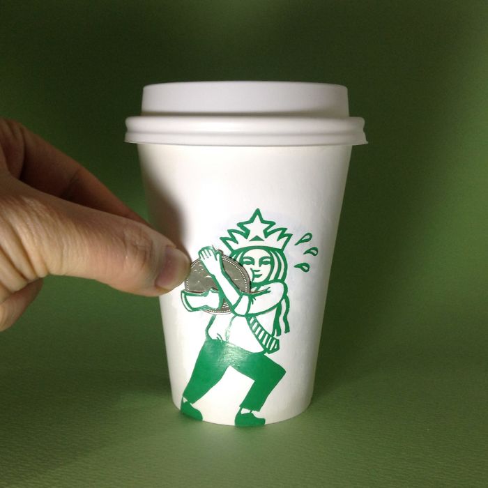 Những chiếc ly Starbucks xứng tầm 'tác phẩm nghệ thuật' Những chiếc ly Starbucks xứng tầm 'tác phẩm nghệ thuật'