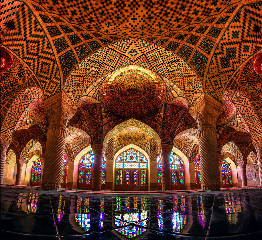 Đền Nasir al-Mulk - 'Kính vạn hoa' lộng lẫy xứ Ba Tư Đền Nasir al-Mulk - 'Kính vạn hoa' lộng lẫy xứ Ba Tư