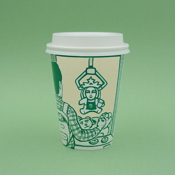 Những chiếc ly Starbucks xứng tầm 'tác phẩm nghệ thuật' Những chiếc ly Starbucks xứng tầm 'tác phẩm nghệ thuật'