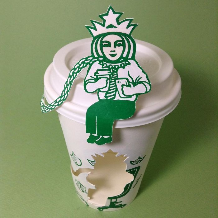Những chiếc ly Starbucks xứng tầm 'tác phẩm nghệ thuật' Những chiếc ly Starbucks xứng tầm 'tác phẩm nghệ thuật'