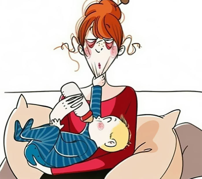 Bộ ảnh vui nhộn 'bóc trần' cuộc sống thường nhật của những bà mẹ Bộ ảnh vui nhộn 'bóc trần' cuộc sống thường nhật của những bà mẹ