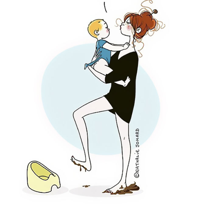 Bộ ảnh vui nhộn 'bóc trần' cuộc sống thường nhật của những bà mẹ Bộ ảnh vui nhộn 'bóc trần' cuộc sống thường nhật của những bà mẹ