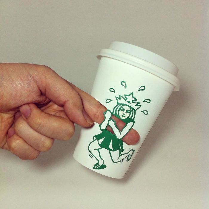 Những chiếc ly Starbucks xứng tầm 'tác phẩm nghệ thuật' Những chiếc ly Starbucks xứng tầm 'tác phẩm nghệ thuật'