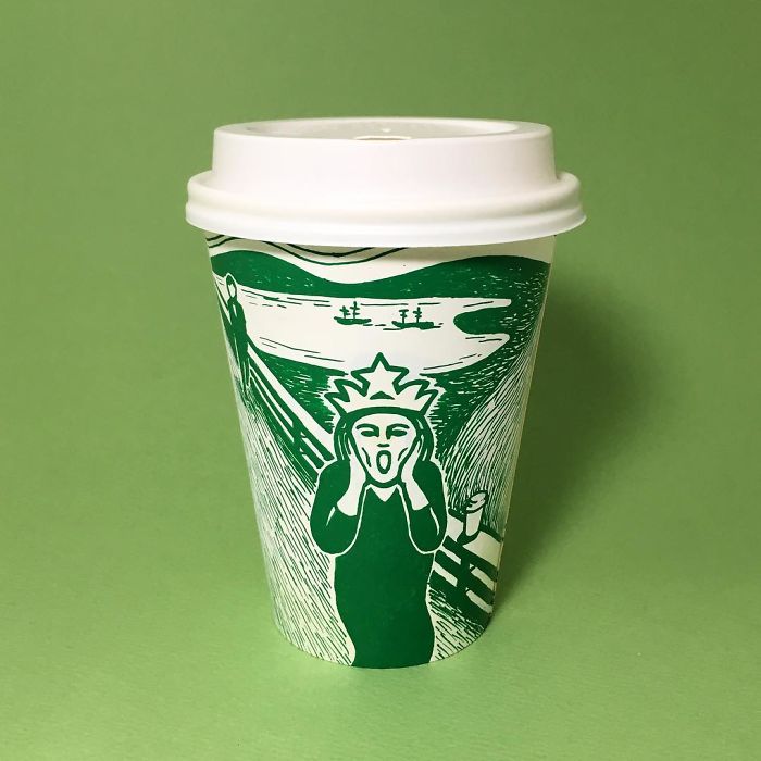 Những chiếc ly Starbucks xứng tầm 'tác phẩm nghệ thuật' Những chiếc ly Starbucks xứng tầm 'tác phẩm nghệ thuật'