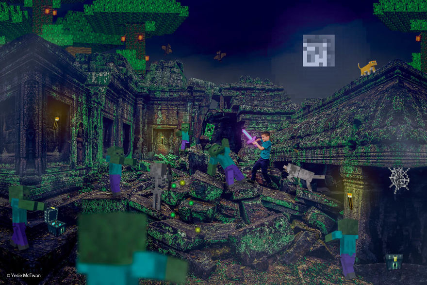 Món quà đặc biệt mà ông bố dành tặng con trai là fan 'ruột' Minecraft Món quà đặc biệt mà ông bố dành tặng con trai là fan 'ruột' Minecraft