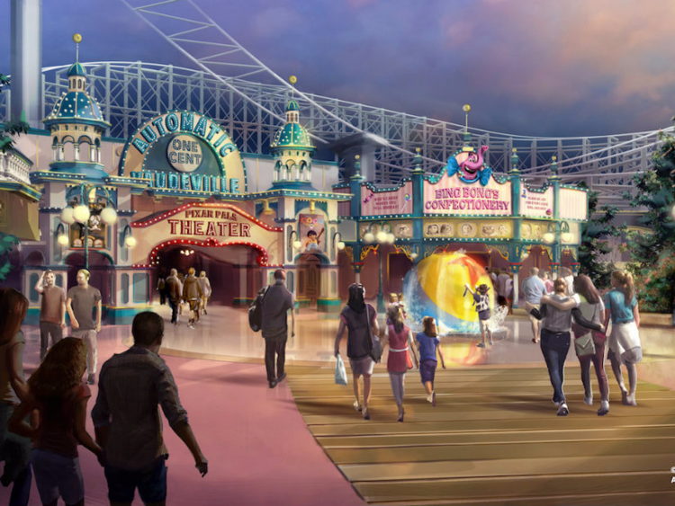 Pixar Pier - Công cụ 'móc túi' khách thăm quan mới của Disneyland Pixar Pier - Công cụ 'móc túi' khách thăm quan mới của Disneyland