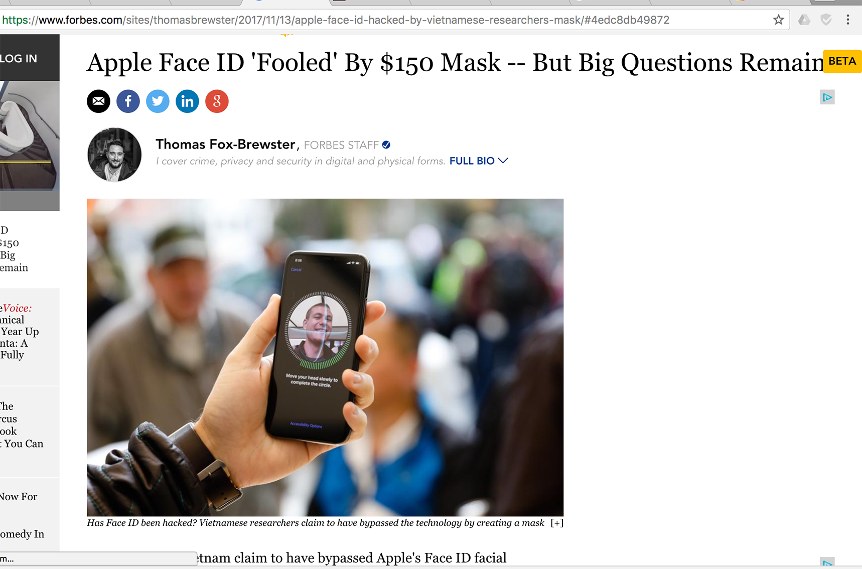 Bkav qua mặt Face ID: Báo ngoại tung hô, trong nước chỉ trích Bkav qua mặt Face ID: Báo ngoại tung hô, trong nước chỉ trích