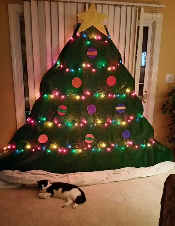 Báo động: Đến mùa bảo vệ 'tính mạng' cây thông Noel khỏi lũ thú cưng rồi! Báo động: Đến mùa bảo vệ 'tính mạng' cây thông Noel khỏi lũ thú cưng rồi!