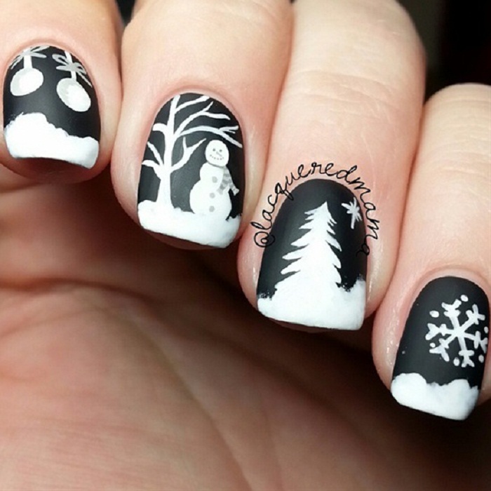 Đông đến rồi, sao bạn chưa đổi mẫu nail đi? Đông đến rồi, sao bạn chưa đổi mẫu nail đi?