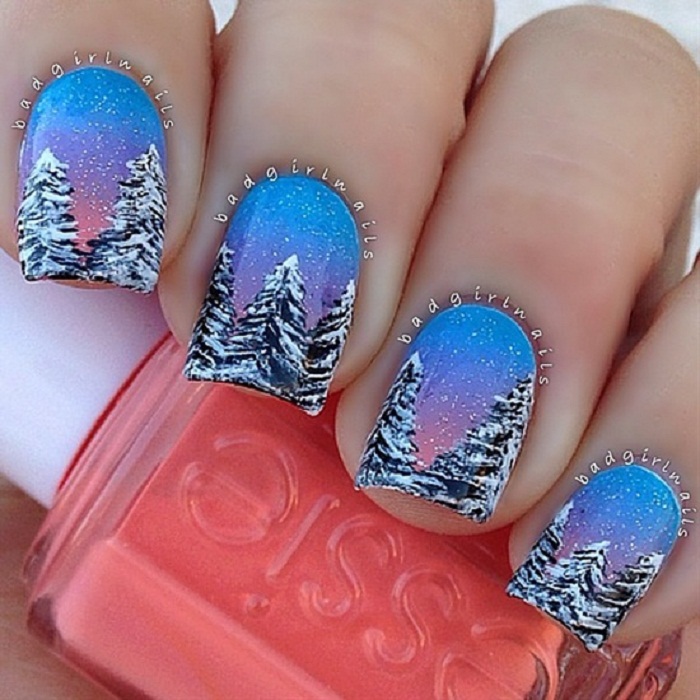 Đông đến rồi, sao bạn chưa đổi mẫu nail đi? Đông đến rồi, sao bạn chưa đổi mẫu nail đi?