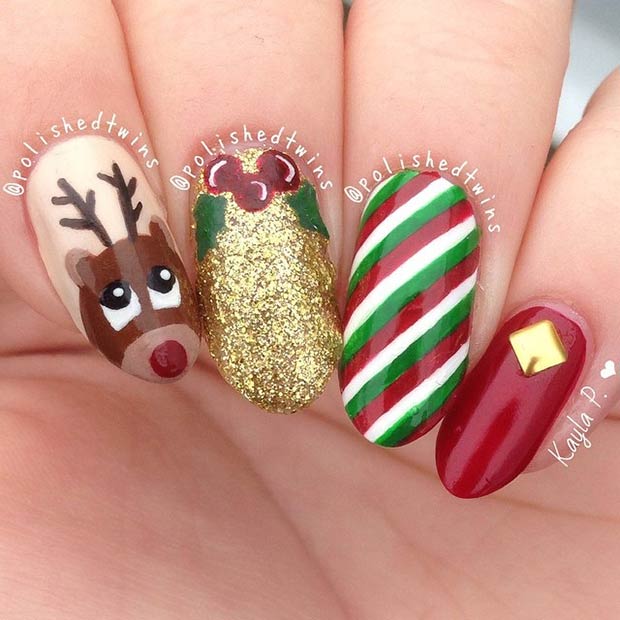Những mẫu nail con gái nhất định phải thử khi Giáng sinh đang ‘gõ cửa’ Những mẫu nail con gái nhất định phải thử khi Giáng sinh đang ‘gõ cửa’