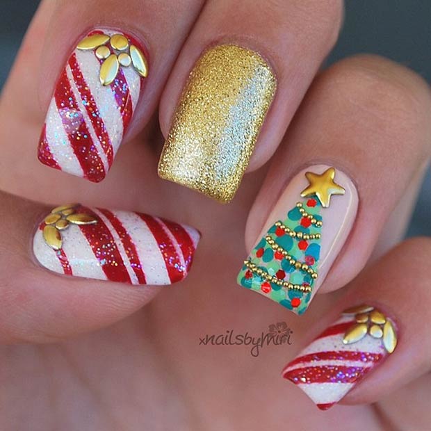 Những mẫu nail con gái nhất định phải thử khi Giáng sinh đang ‘gõ cửa’ Những mẫu nail con gái nhất định phải thử khi Giáng sinh đang ‘gõ cửa’