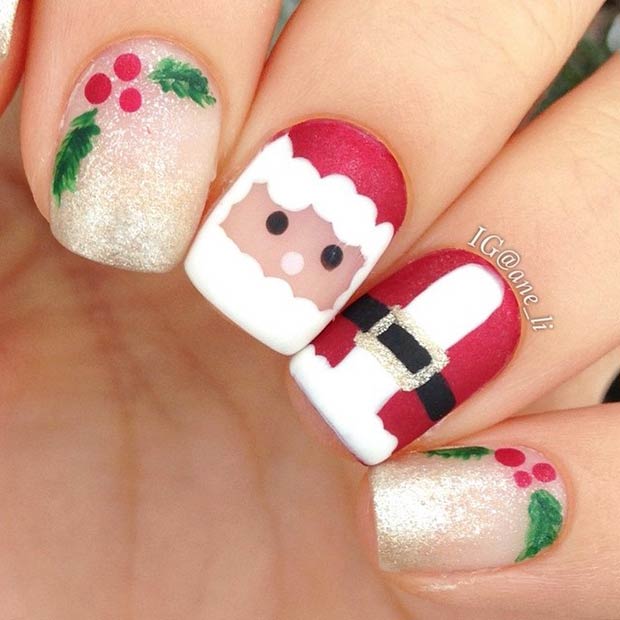 Những mẫu nail con gái nhất định phải thử khi Giáng sinh đang ‘gõ cửa’ Những mẫu nail con gái nhất định phải thử khi Giáng sinh đang ‘gõ cửa’