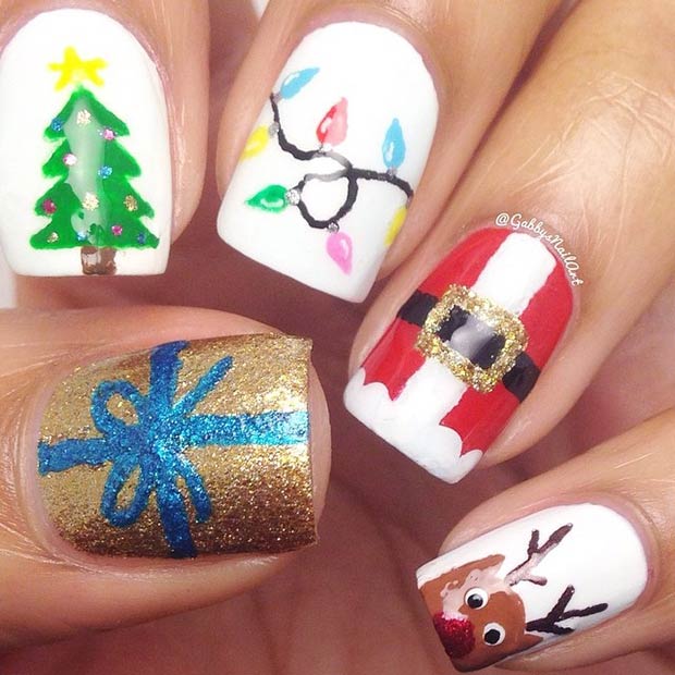 Những mẫu nail con gái nhất định phải thử khi Giáng sinh đang ‘gõ cửa’ Những mẫu nail con gái nhất định phải thử khi Giáng sinh đang ‘gõ cửa’