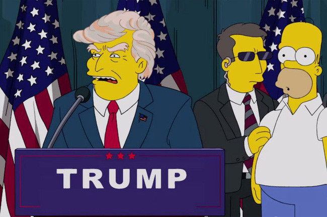 10 lần dự báo chính xác tương lai của huyền thoại hoạt hình 'The Simpsons' 10 lần dự báo chính xác tương lai của huyền thoại hoạt hình 'The Simpsons'