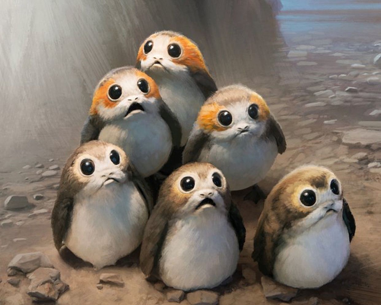 Porg - Sinh vật khiến anh em mê game Facebook 'điên đầu' Porg - Sinh vật khiến anh em mê game Facebook 'điên đầu'