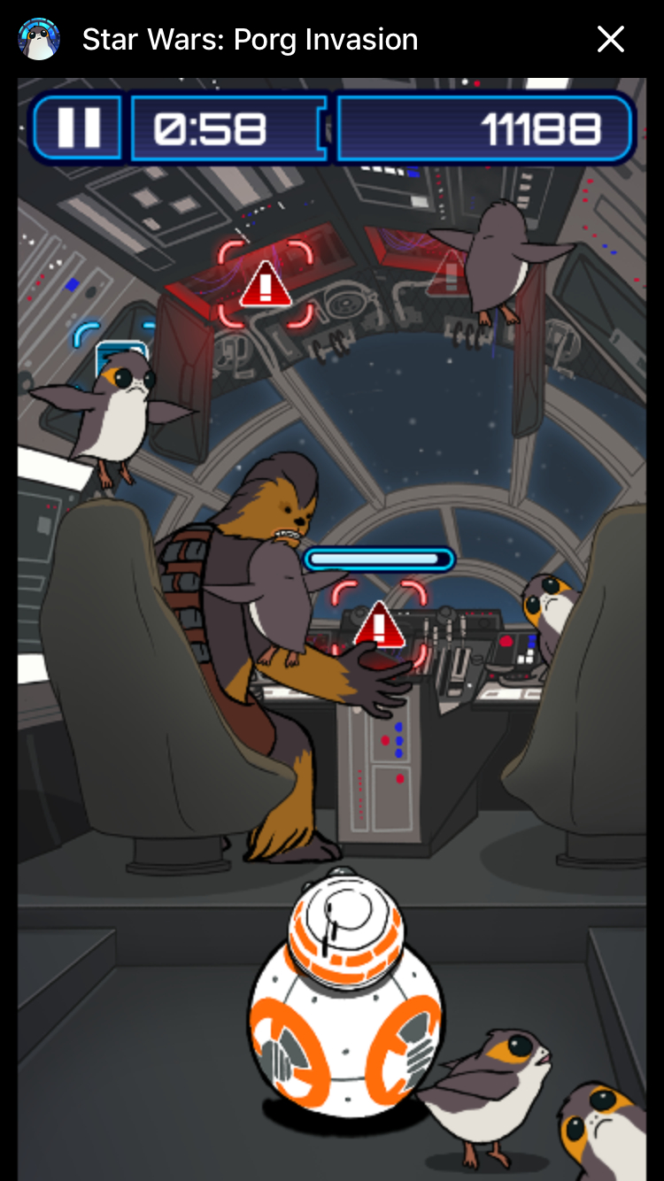 Porg - Sinh vật khiến anh em mê game Facebook 'điên đầu' Porg - Sinh vật khiến anh em mê game Facebook 'điên đầu'