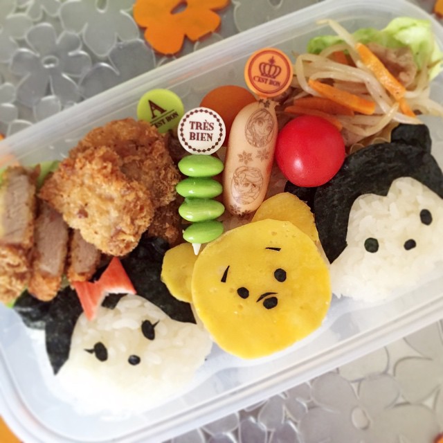 ‘Cơn sốt Tsum Tsum’ lây lan từ trò chơi điện thoại sang cả hộp cơm bento ‘Cơn sốt Tsum Tsum’ lây lan từ trò chơi điện thoại sang cả hộp cơm bento