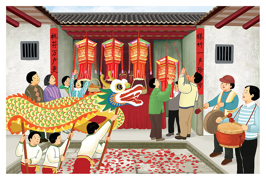 Cũng như Việt Nam, ngày Tết cổ truyền Trung Quốc ngày càng mất đi nhiều phong tục cũ Cũng như Việt Nam, ngày Tết cổ truyền Trung Quốc ngày càng mất đi nhiều phong tục cũ