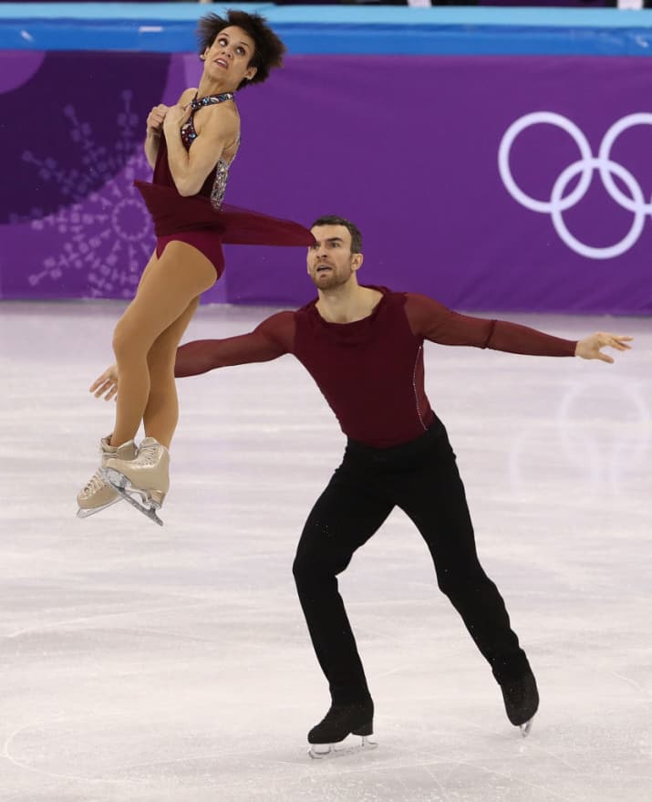 Những biểu cảm 'khó đỡ' trong môn trượt băng Thế vận hội mùa đông Pyeongchang 2018 Những biểu cảm 'khó đỡ' trong môn trượt băng Thế vận hội mùa đông Pyeongchang 2018