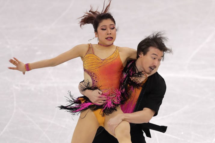 Những biểu cảm 'khó đỡ' trong môn trượt băng Thế vận hội mùa đông Pyeongchang 2018 Những biểu cảm 'khó đỡ' trong môn trượt băng Thế vận hội mùa đông Pyeongchang 2018
