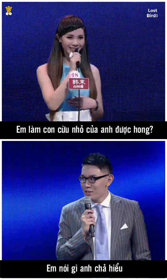 Những pha 'chặt chém' bá đạo trong show hẹn hò Trung Quốc Những pha 'chặt chém' bá đạo trong show hẹn hò Trung Quốc