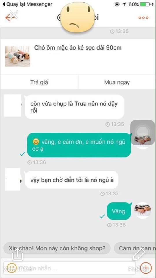 Mua hàng online: Thử thách độ kiên nhẫn và khả năng... nhịn cười của khách hàng Mua hàng online: Thử thách độ kiên nhẫn và khả năng... nhịn cười của khách hàng