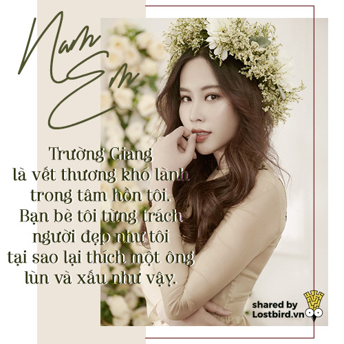 Nam Em và loạt phát ngôn 'cười ra nước mắt' về phận làm người thứ ba trong cuộc tình Nam Em và loạt phát ngôn 'cười ra nước mắt' về phận làm người thứ ba trong cuộc tình