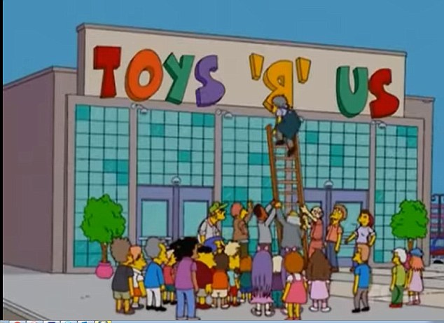 'The Simpson' lại tiên tri chính xác sự kiện cửa hàng Toys R Us tuyên bố đóng cửa 'The Simpson' lại tiên tri chính xác sự kiện cửa hàng Toys R Us tuyên bố đóng cửa