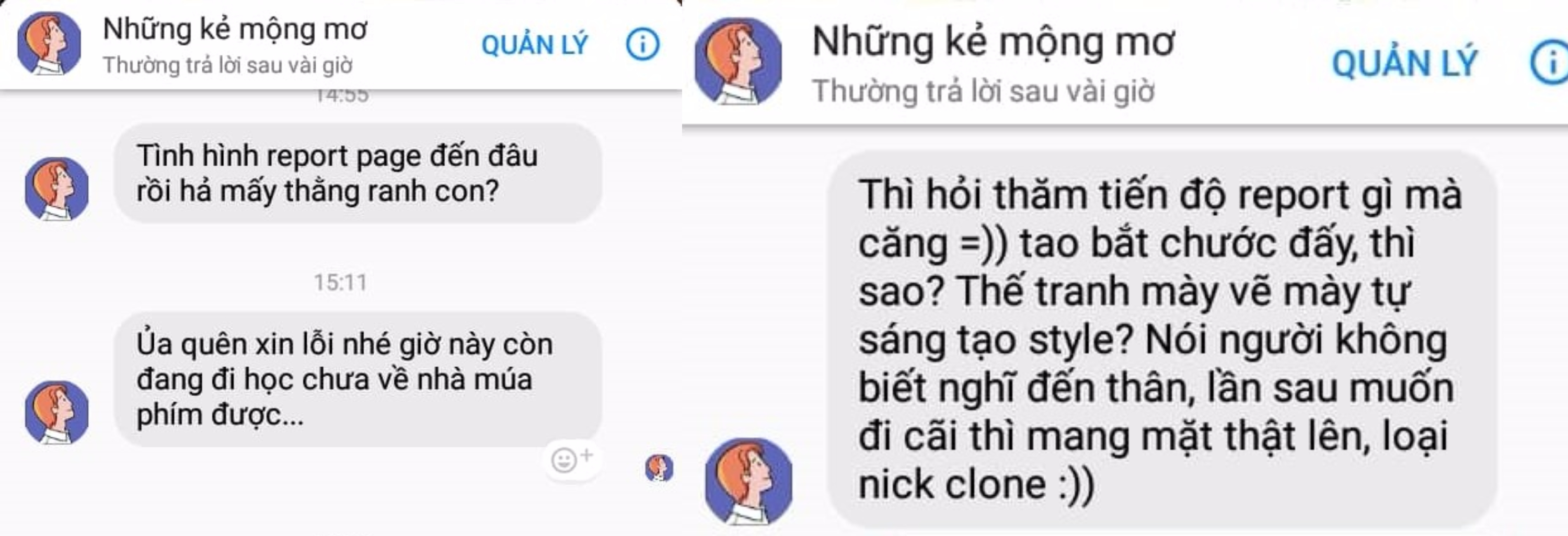 Sự tương đồng khó hiểu giữa tranh vẽ của Sundae Kids (Thái Lan) và Những kẻ mộng mơ (Việt Nam) Sự tương đồng khó hiểu giữa tranh vẽ của Sundae Kids (Thái Lan) và Những kẻ mộng mơ (Việt Nam)