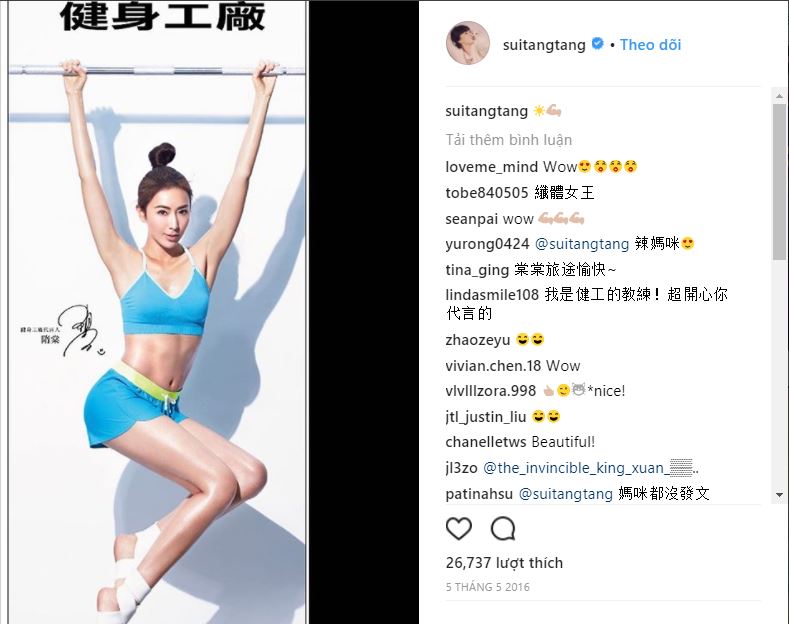 Siêu mẫu xứ Đài 'mách nhỏ' hội chị em bí kíp giảm 13kg sau khi sinh con Siêu mẫu xứ Đài 'mách nhỏ' hội chị em bí kíp giảm 13kg sau khi sinh con