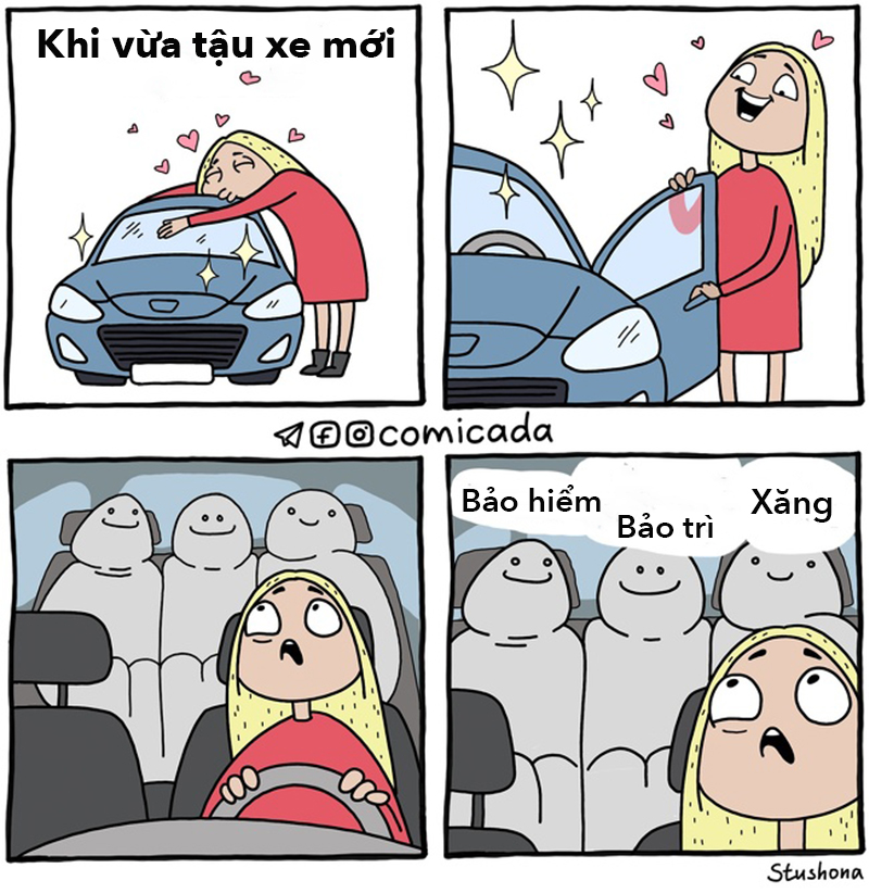 Bộ tranh truyện: Con gái và những phiền toái hôm nào cũng ghé thăm Bộ tranh truyện: Con gái và những phiền toái hôm nào cũng ghé thăm