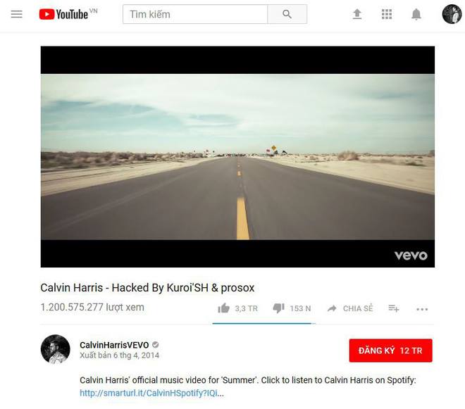 Hàng loạt MV tỷ view bị nhóm hacker 'khai tử' không lý do Hàng loạt MV tỷ view bị nhóm hacker 'khai tử' không lý do