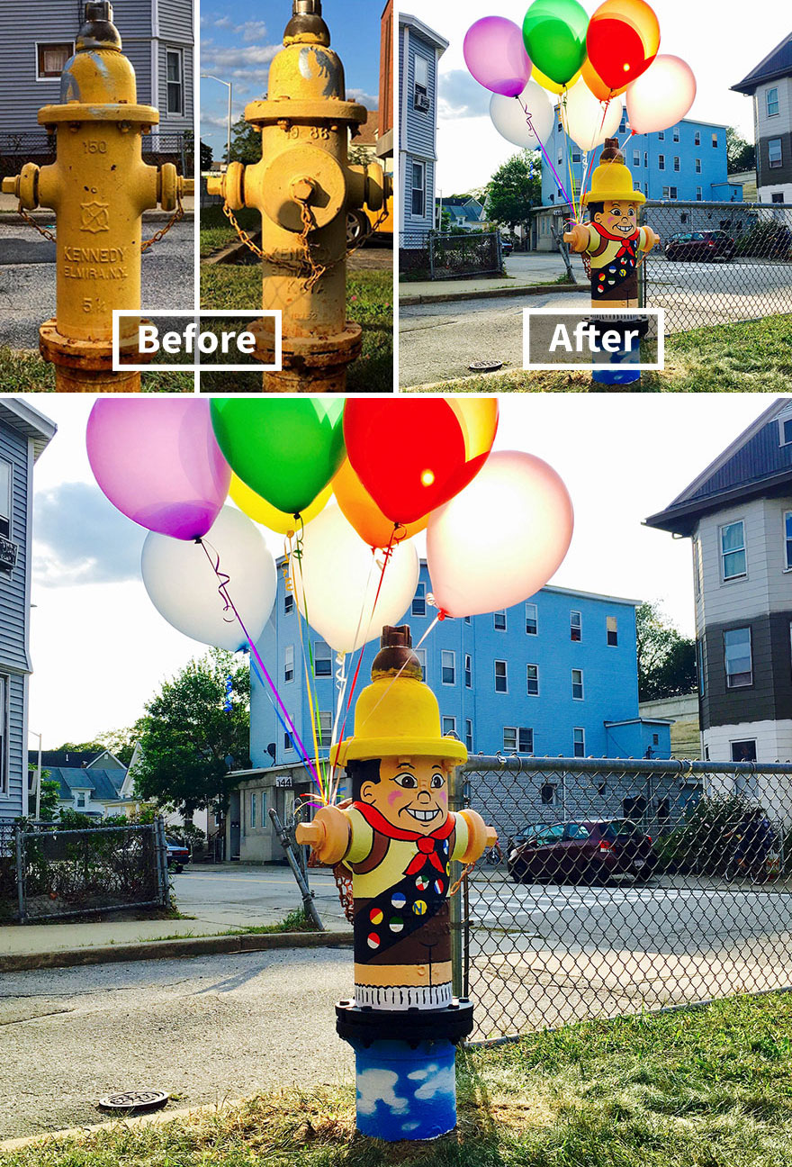 Graffiti biến đường phố thành sân chơi hoạt hình vui nhộn Graffiti biến đường phố thành sân chơi hoạt hình vui nhộn