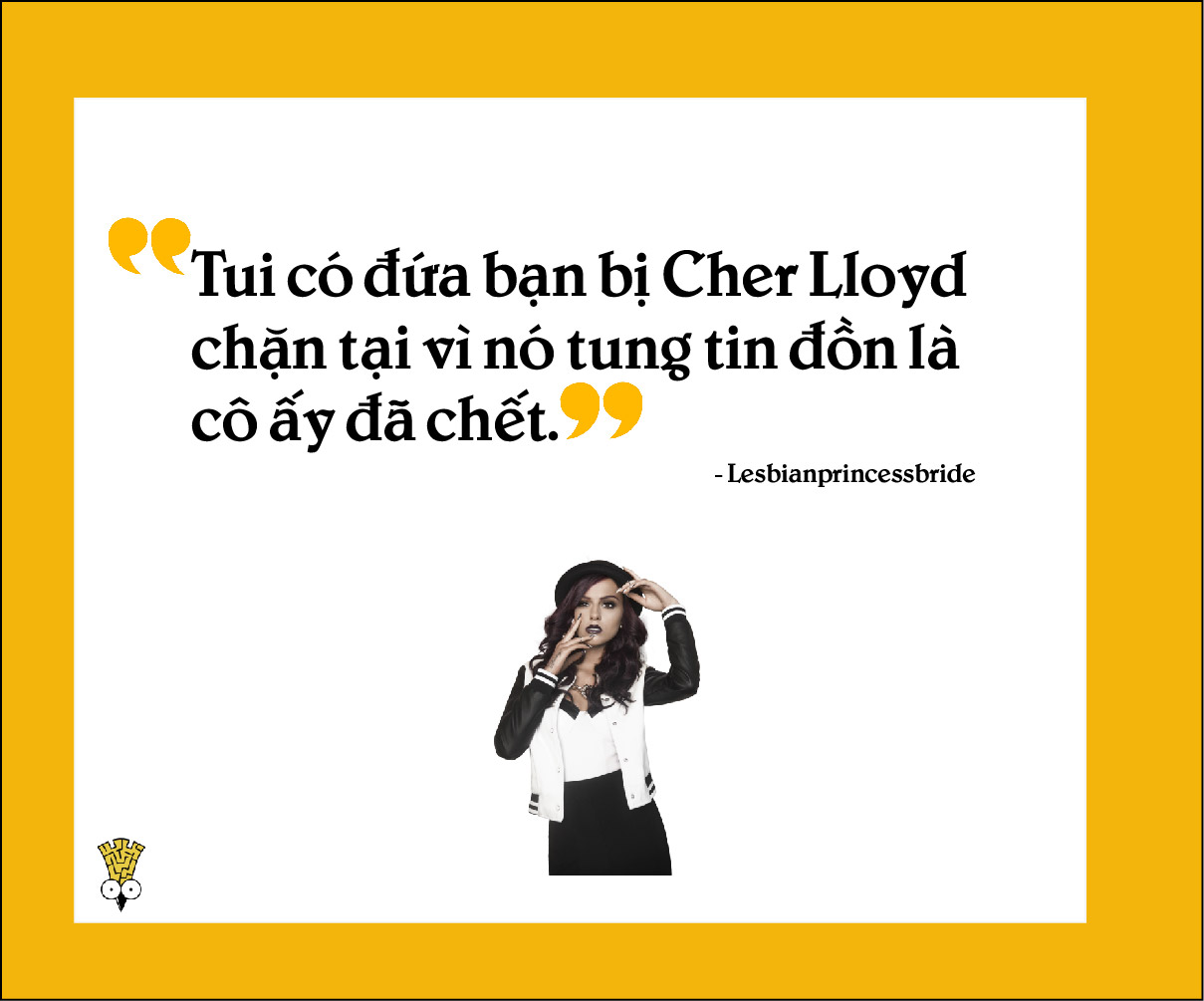 Cười đau bụng với loạt lý do 'củ chuối' khiến fan bị thần tượng 'chặn' trên mạng xã hội Cười đau bụng với loạt lý do 'củ chuối' khiến fan bị thần tượng 'chặn' trên mạng xã hội