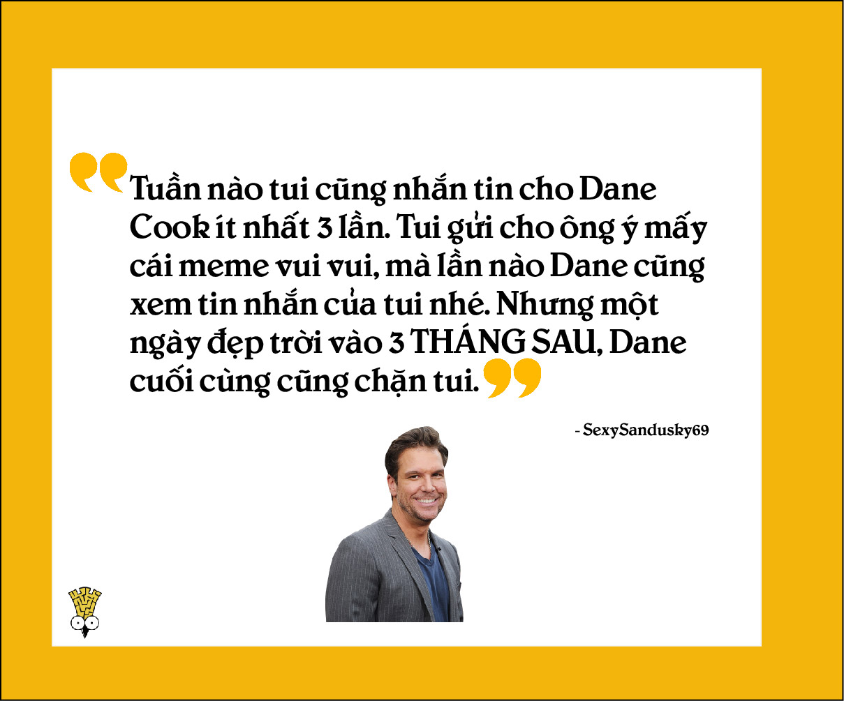 Cười đau bụng với loạt lý do 'củ chuối' khiến fan bị thần tượng 'chặn' trên mạng xã hội Cười đau bụng với loạt lý do 'củ chuối' khiến fan bị thần tượng 'chặn' trên mạng xã hội