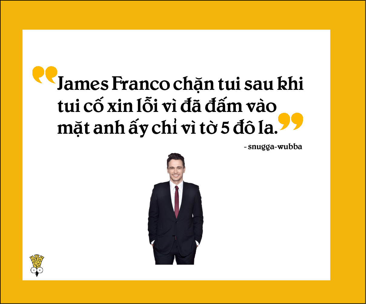 Cười đau bụng với loạt lý do 'củ chuối' khiến fan bị thần tượng 'chặn' trên mạng xã hội Cười đau bụng với loạt lý do 'củ chuối' khiến fan bị thần tượng 'chặn' trên mạng xã hội