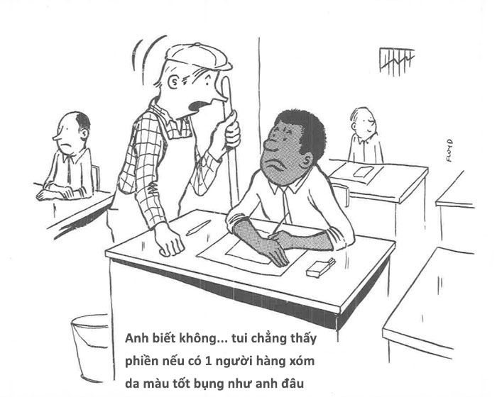 Truyện tranh dựa trên sự thật về người da đen duy nhất làm việc trong văn phòng da trắng thập niên 60 Truyện tranh dựa trên sự thật về người da đen duy nhất làm việc trong văn phòng da trắng thập niên 60