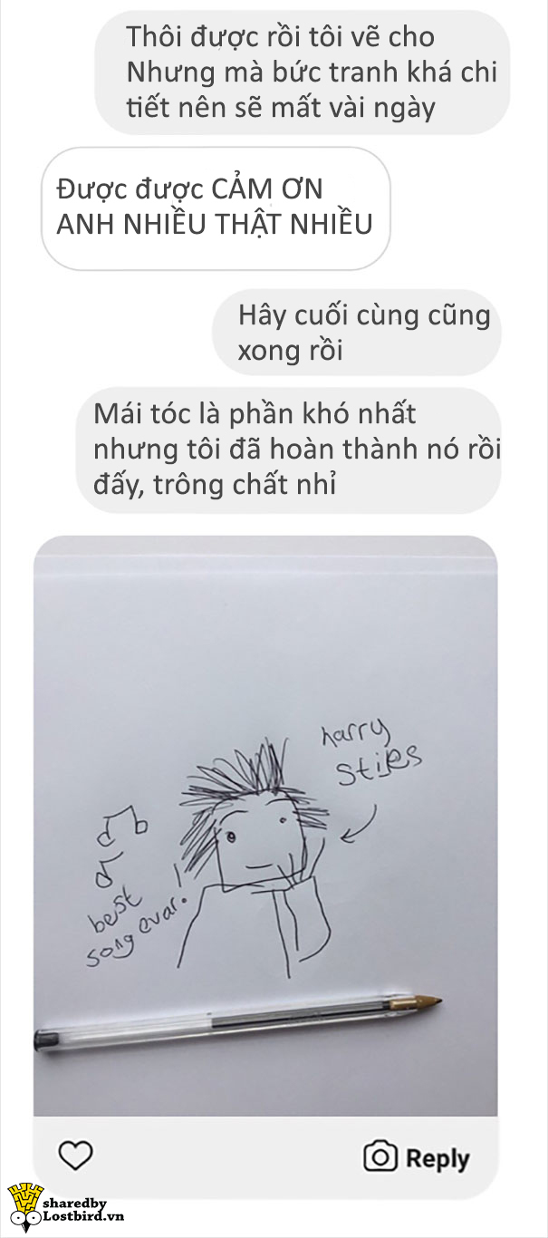 Khi bị khách hàng 'mặt dày' đòi vẽ free, người họa sĩ tinh tế tao nhã sẽ xử trí ra sao? Khi bị khách hàng 'mặt dày' đòi vẽ free, người họa sĩ tinh tế tao nhã sẽ xử trí ra sao?