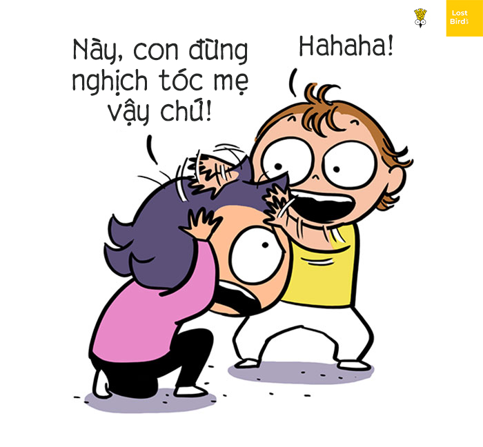 Bộ tranh hài hước: Trẻ con và những chiêu trò khiến các bậc phụ mẫu 'chết đi sống lại' Bộ tranh hài hước: Trẻ con và những chiêu trò khiến các bậc phụ mẫu 'chết đi sống lại'